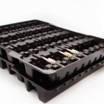 180mm Dia Stackable Smd Reel Rack Container Conductive Polystyrene for sale