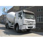 EuroII Diesel Manual 2019 Sinotruk HOWO A7 Concrete Mixer Truck  with Italy PTO and10 Tires 8cbm 6x4 for sale