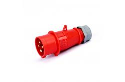 China 400V IP44 16A 4P Industrial Plugs & Socket , Electrical Plugs And Sockets supplier