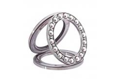 China Carbon Steel Single Direction Thrust Ball Bearing With Flat Seat supplier
