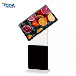 Landscape Rotating Touch Screen Monitor Totem Advertising Display for sale