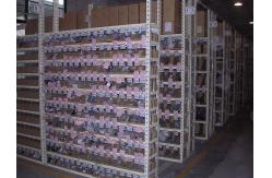 China Warehouse Steel Light Duty Racking Nice Rivet Boltless Shelving WIth Simple Structure supplier