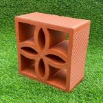 Office Building Facade Decorative Terracotta Bricks Indoor Outdoor Wall Partitions Breeze Block for sale