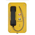 IP67 Marine Auto Telephone With Indicator Light , Mining SOS Industrial Intercom System for sale