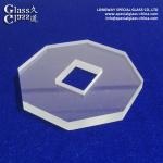 Tempered Borosilicate Float Glass Sight Glass for Security Applications for sale