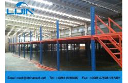 China Metal Frame Structural Mezzanine Floors Platform For Industrial Warehouse supplier
