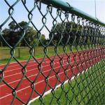 Galvanised Line Post Pvc Coated Chain Link Fence Roll 4mm Diameter 6ft for sale