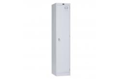 China One Line Metal Clothes Locker One Door Metal Storage Locker supplier