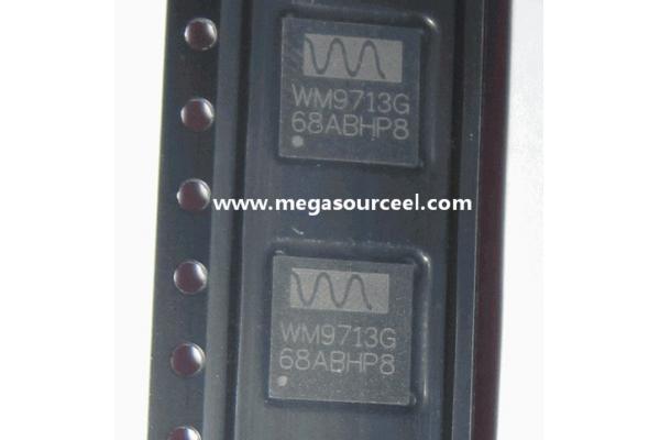 WM9713LGEFL - Wolfson Microelectronics plc - AC 97 AUDIO TOUCHPANEL CODEC