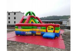 China 6x4x3.5 Meter Inflatable Bouncer Slide Obstacle Course Jumping Castle supplier