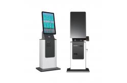 China Cash Accept Self Service Machine , Payment Terminal Kiosk For Government Hospital supplier