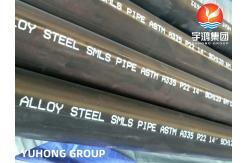 China ASTM A335 P22 Seamless Ferritic Alloy Steel Pipe For High Temperature Service supplier
