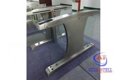 China Biometric Scanner SS Dual Channels Speedlane Turnstile Gate supplier