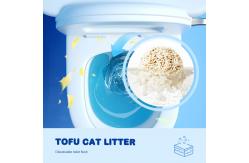 China Original Milk Environmentally Friendly Tofu Cat Litter Made Mainly From Plant Fibers supplier