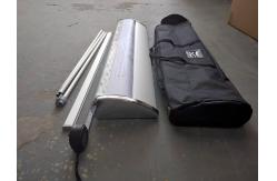 China Wide board Retractable Roller Advertising Aluminum Banner Stand Roll up Display  85x200cm supplier