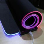 Wireless Charging RGB Gaming Mouse Pad Extra Large Mousepad Non-Slip Rubber Base Computer Keyboard Mat for sale