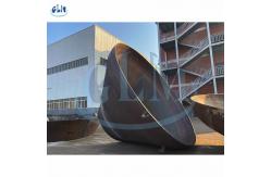 China Carbon Steel Cones Head Pipe End Caps For Pressure Vessel supplier