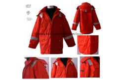China FR Flame Resistant Winter Jackets With Reflective Tape supplier