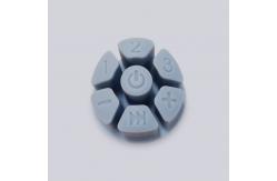 China Custom Conductive Silicone Button Child Car Conductive Silicone Keypad supplier
