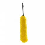 China Durable Flexible Telescoping Handle Soft Scalable Microfiber Cleaning Cleaner Handle Feather Static Duster for sale