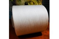 China 40S/2 Recycled Polyester Spun Yarn Eco Friendly For Industrial Sewing supplier