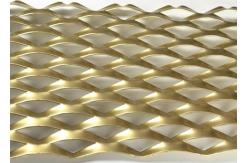 China Outdoor Paint Architecture Expanded Metal Mesh Used For Sunscreens Panel supplier