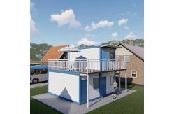 China Steel Sheet Detachable Container House Sandwich Panel Converted Shipping Containers supplier