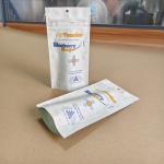 Custom Stand Up Pouches Resealable Spout Cap for Coffee Pet Food Cosmetic 100g 500g 1kg for sale