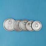 73mm 300# Aluminum Easy Open Can Lids For Canned Food for sale