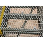 Mild Steel Raised Diamond Hole Expanded Metal Mesh Heavy Duty for sale