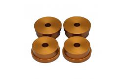China OEM CNC Milling Engraving Laser Ra0.4 Precision Brass Turned Components supplier