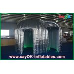 Photo Booth Led Lights Advertising Silver Inflatable Photo Booth Durable Led Inflatable Snail