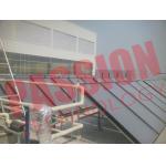 Blue Titanium Pressurized Flat Plate Solar Collector Heating System for sale