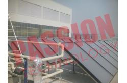 China Blue Titanium Pressurized Flat Plate Solar Collector Heating System supplier