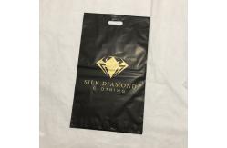 China Matte Black Poly Mailing Packaging Bags For Garment Package supplier