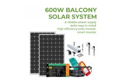 China Polycrystalline Silicon Solar Power Panel Kit Off Grid Inverter Charger 600 Watt supplier