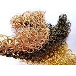 Chainmail Architectural Metal Mesh Drapery For Wall Coverings , Room Dividers for sale