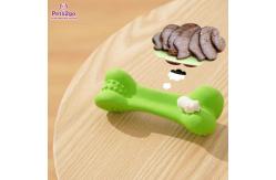 China 137mm Rubber Bone Shaped Pet Chew Toys For Dogs supplier