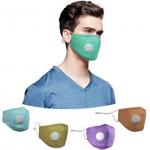Anti Pollution PPE Face Mask  Polyester Cotton Costom Color Skin Friendly for sale