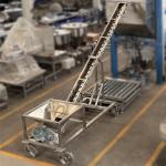 Stainless steel powder screw conveyor Multi-function U-screw conveyor
