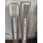 1.5mm Thickness hree Rows Header Plate For Radiator Car for sale