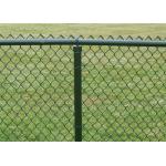 1m-50m PVC Coated Chain Link Fence Hot Dipped Galvanized Green for sale