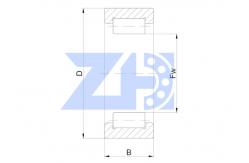 China Complement Cylindrical Roller Bearing F202965.RNU For Hydraulic Pump 30.08 supplier