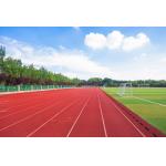 Odorless Breathable Plastic Running Track Mixed EPDM Spray Coating Jogging Track