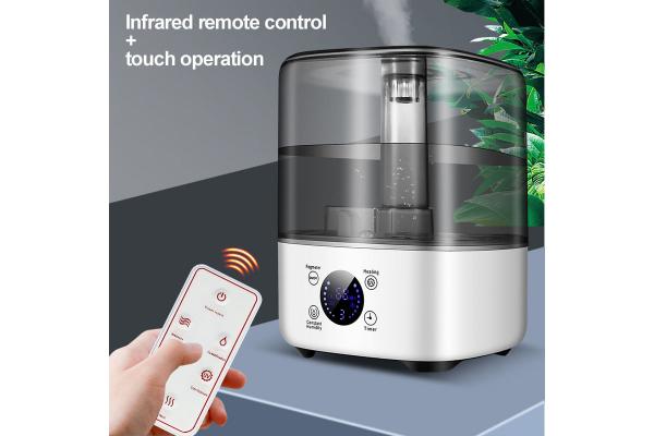 Top Filling 5L Room Humidifier Cool Warm Mist Humidifier UV Sterilize