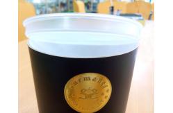 China High End Tea Packaging Food Grade Paper Cylinder Containers With CMYK Printing supplier