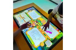 China Education Interactive Touch Screen Table Interactive Wall Projection Game supplier