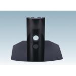 Set-Top Box DVD Wall Mount Bracket 5mm Thickness Tempered Glass Material for sale