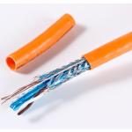 China Cat7A SFTP Shielded Ethernet Cable 1000MHz 10Gbps, 23AWG Pure Copper for Data Center for sale
