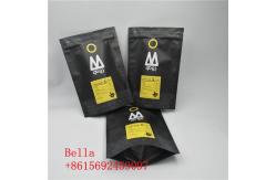 China Foil Lined Kraft Paper Coffee Bags Recyclable Customized Thickness supplier